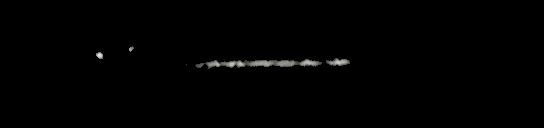 Processed fireball image