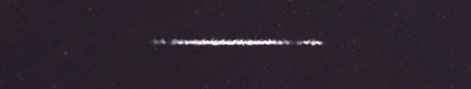 Unprocessed fireball image