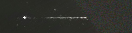 Unprocessed fireball image