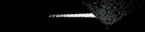 Processed fireball image