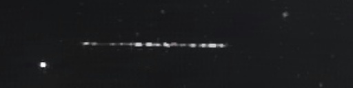 Unprocessed fireball image