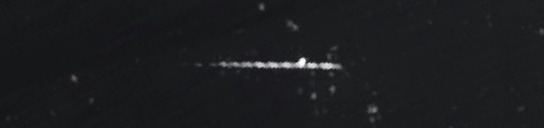 Unprocessed fireball image