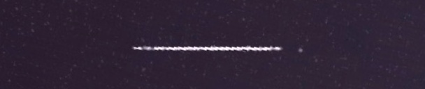 Unprocessed fireball image