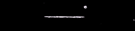 Processed fireball image