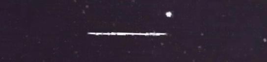 Unprocessed fireball image