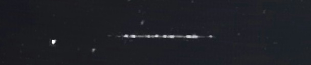 Unprocessed fireball image