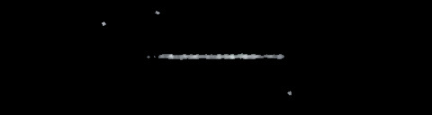 Processed fireball image