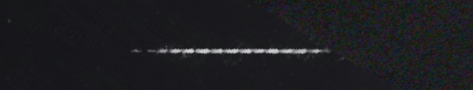 Unprocessed fireball image