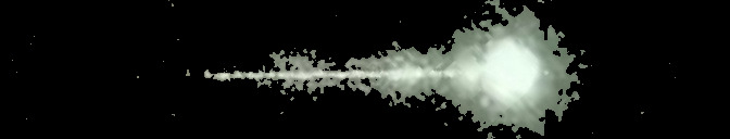 Processed fireball image