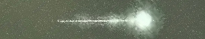 Unprocessed fireball image