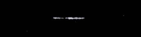 Processed fireball image