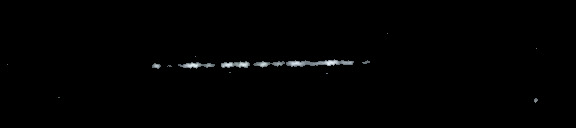 Processed fireball image