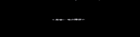 Processed fireball image