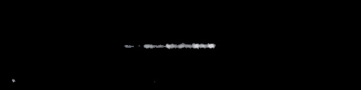 Processed fireball image