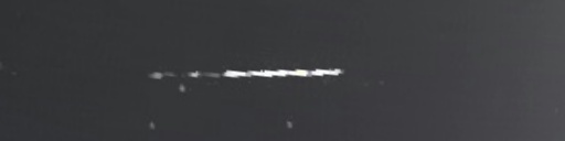 Unprocessed fireball image