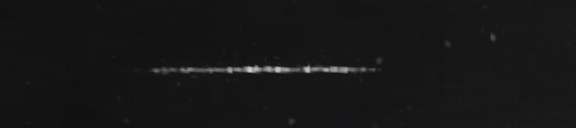 Unprocessed fireball image