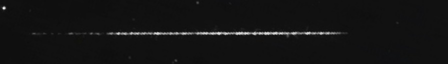 Unprocessed fireball image