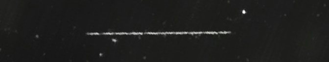 Unprocessed fireball image