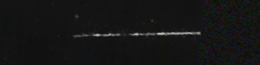 Unprocessed fireball image