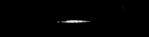 Processed fireball image