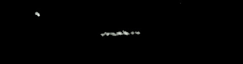 Processed fireball image