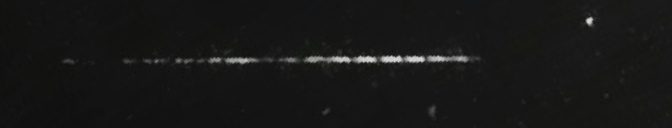 Unprocessed fireball image