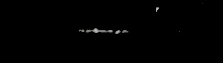 Processed fireball image