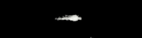 Processed fireball image