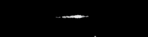 Processed fireball image