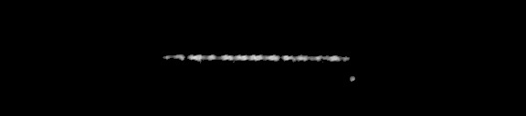 Processed fireball image