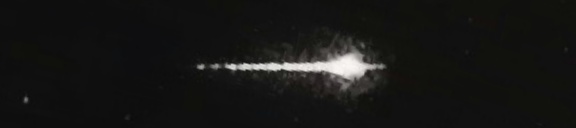 Unprocessed fireball image