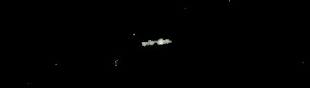 Processed fireball image