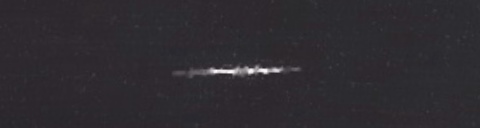 Unprocessed fireball image