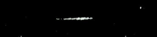 Processed fireball image