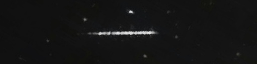 Unprocessed fireball image