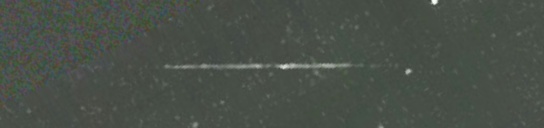 Unprocessed fireball image