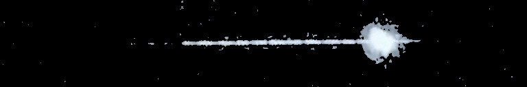 Processed fireball image