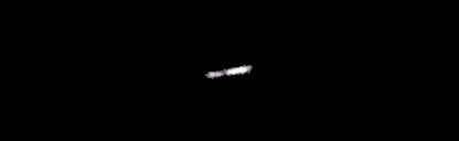 Processed fireball image