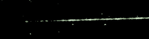 Processed fireball image