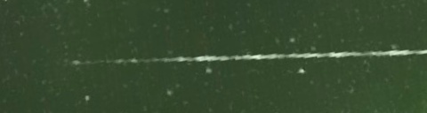 Unprocessed fireball image