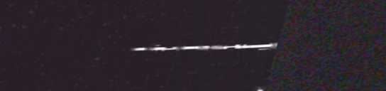 Unprocessed fireball image