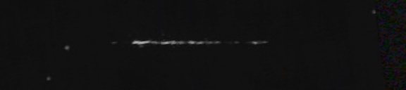 Unprocessed fireball image