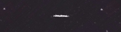 Unprocessed fireball image