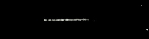 Processed fireball image