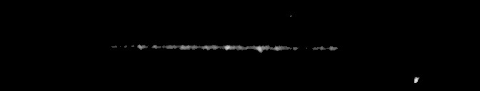 Processed fireball image