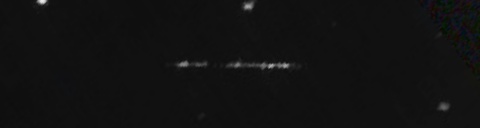 Unprocessed fireball image