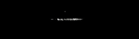 Processed fireball image