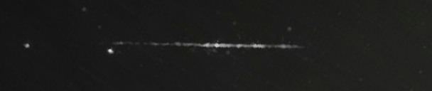 Unprocessed fireball image