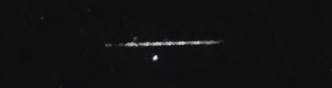 Unprocessed fireball image