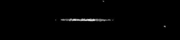 Processed fireball image